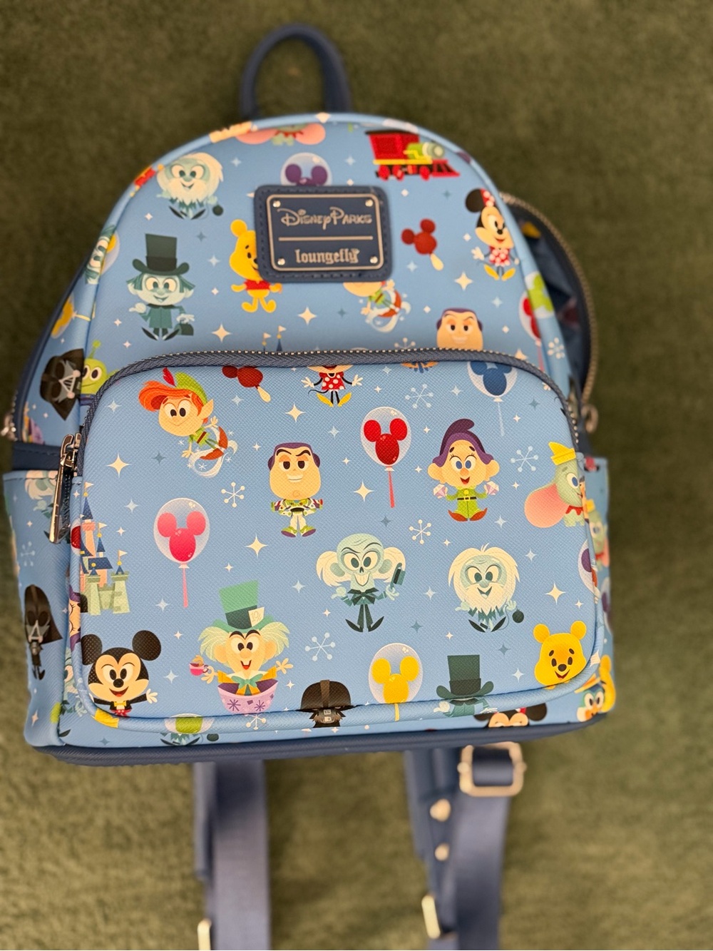 Disney Parks Loungefly Blue  Backpack